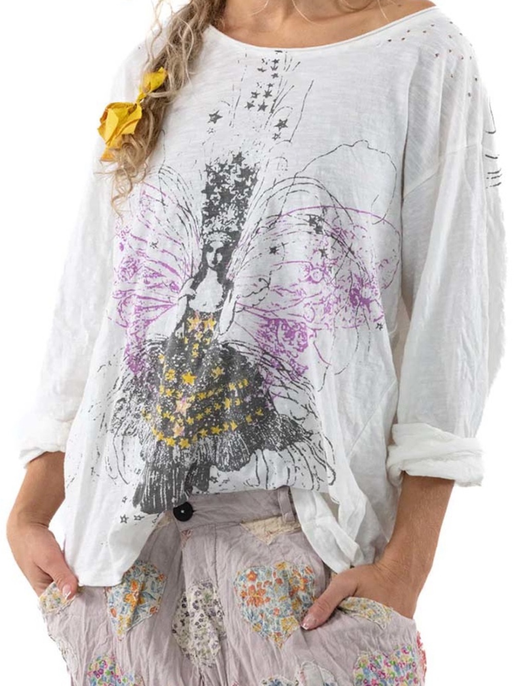 RARE 💫 MAGNOLIA PEARL Super Nova Fairy Viggo Tee